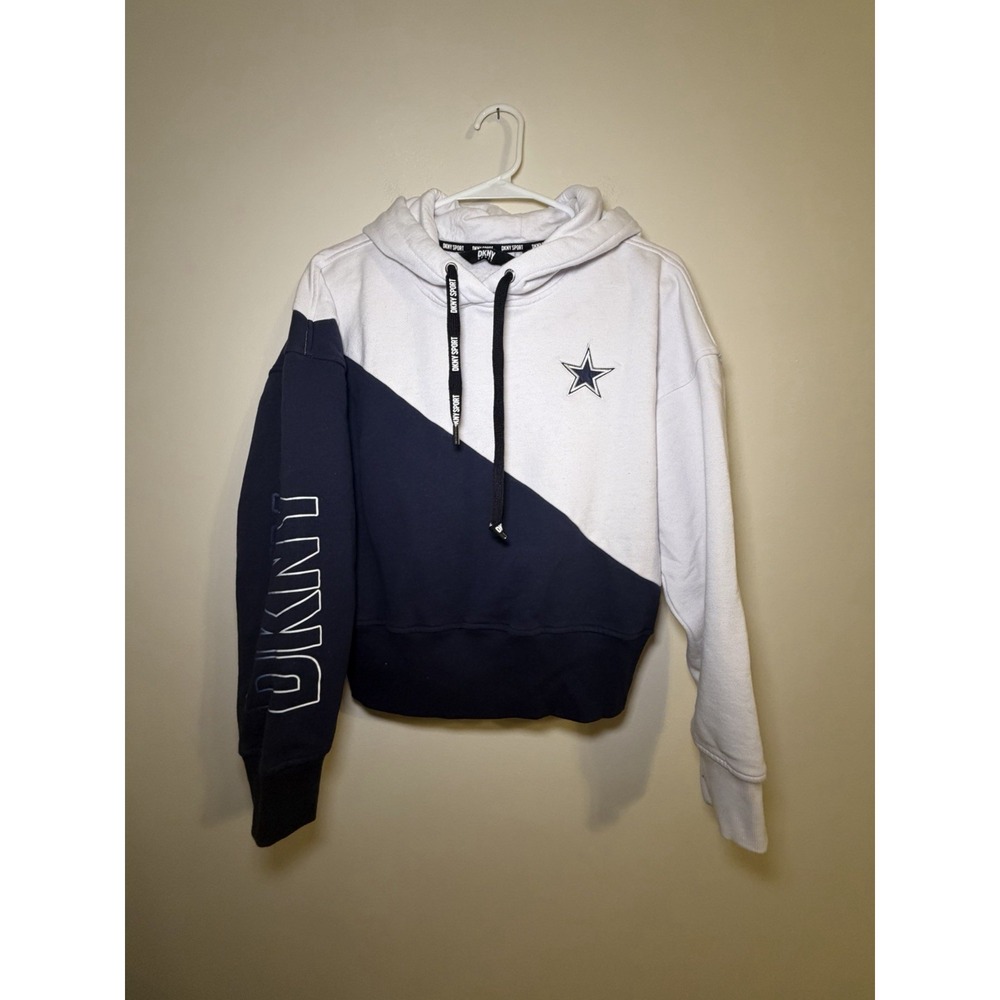 Dallas Cowboys NFL DKNY Sport Women's Pullover‎ Hoodie Size Medium